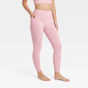NWOT JOYLAB Pale Pink Super Soft Spacedye Leggings - Small